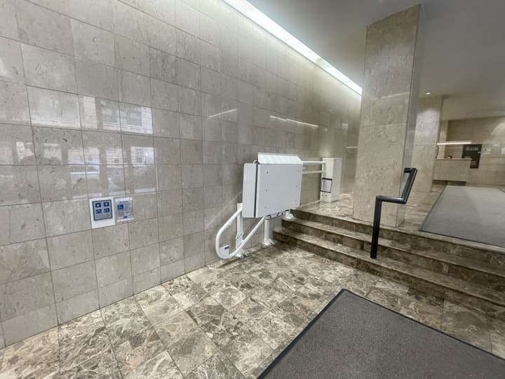 Wider lobby view
